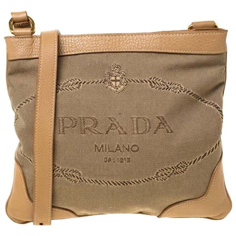 preloved prada canvas bag|prada canvas crossbody bag.